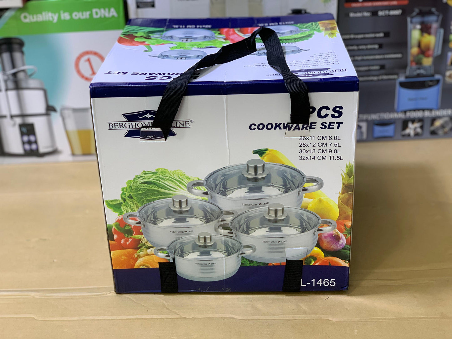 8PCS Cookware Set | 8 Pieces Stainless Steel Cookware Set