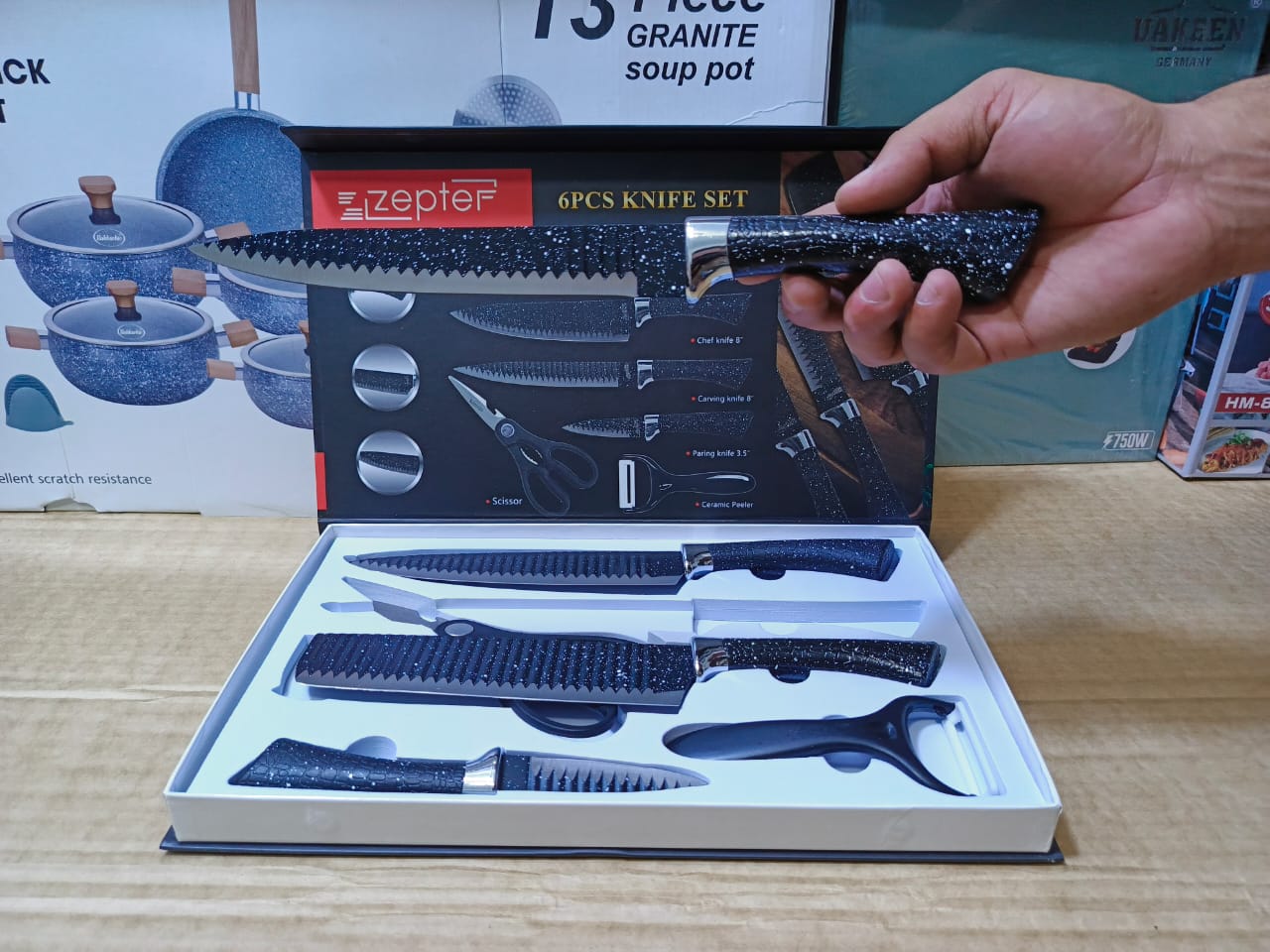 Zepter Knife Set 6 Pieces
