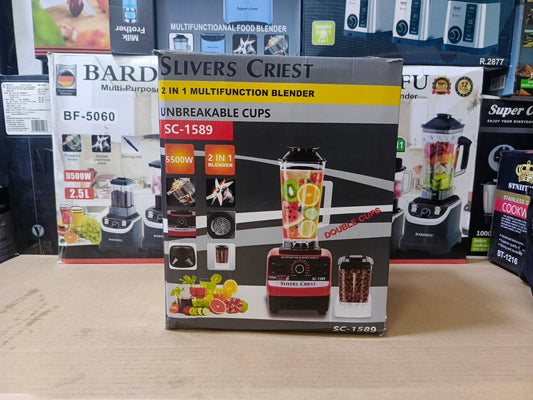Silvers Criest 2 in 1 Multifunction Blender|5500W | Sc-1589