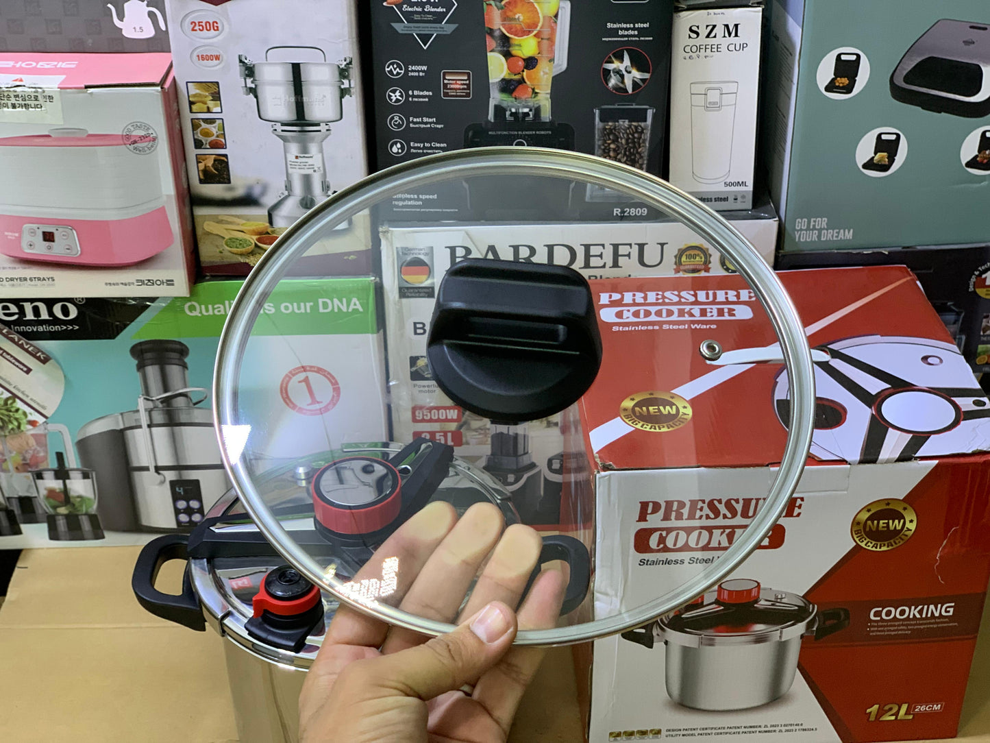 2 in 1 Pressure Cooker 12L