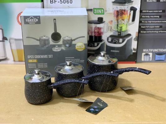 UAKEEN 3 Pieces Sauce Pans set vk-23