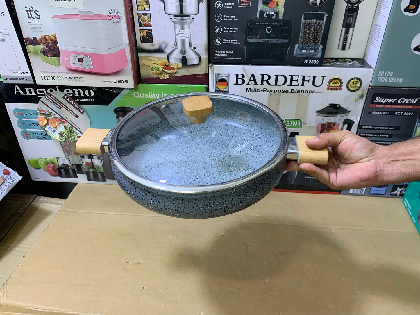 13 Pieces Bakhschie Brand cookware set-Mom's first choice