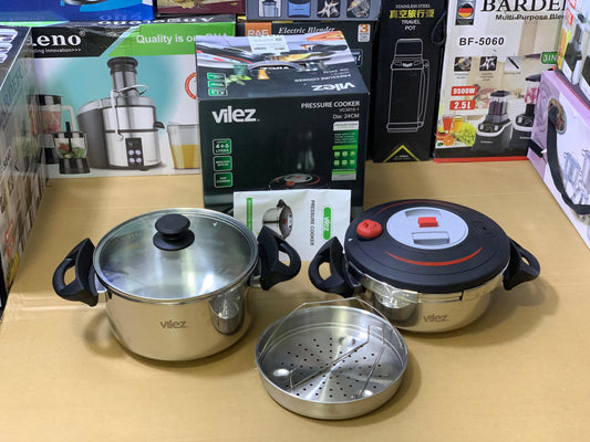 Vilez Pressure Cooker VC-3015 |Dia: 24 Cm