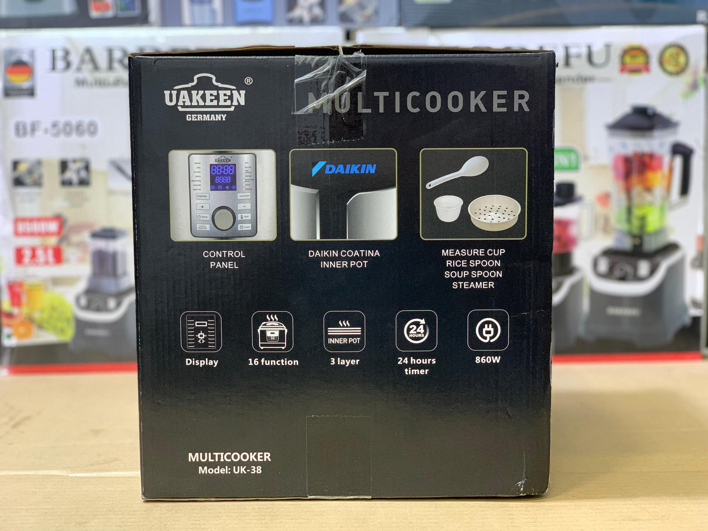 Uakeen Multi Cooker| Model:UK-38