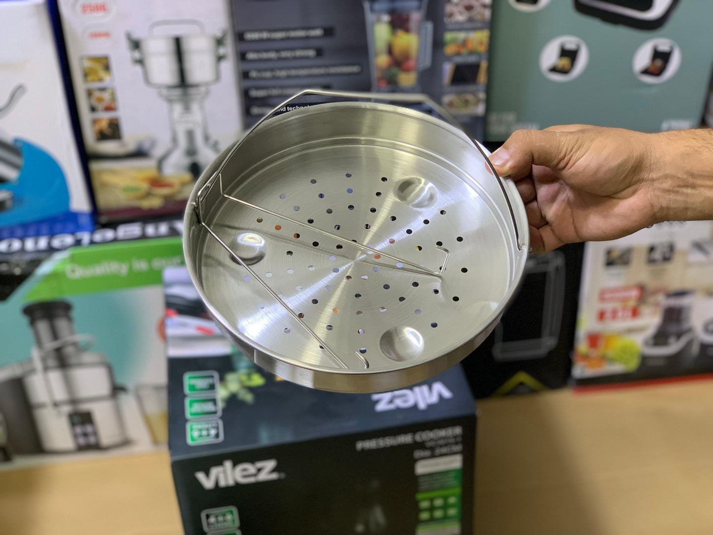 Vilez Pressure Cooker VC-3015 |Dia: 24 Cm