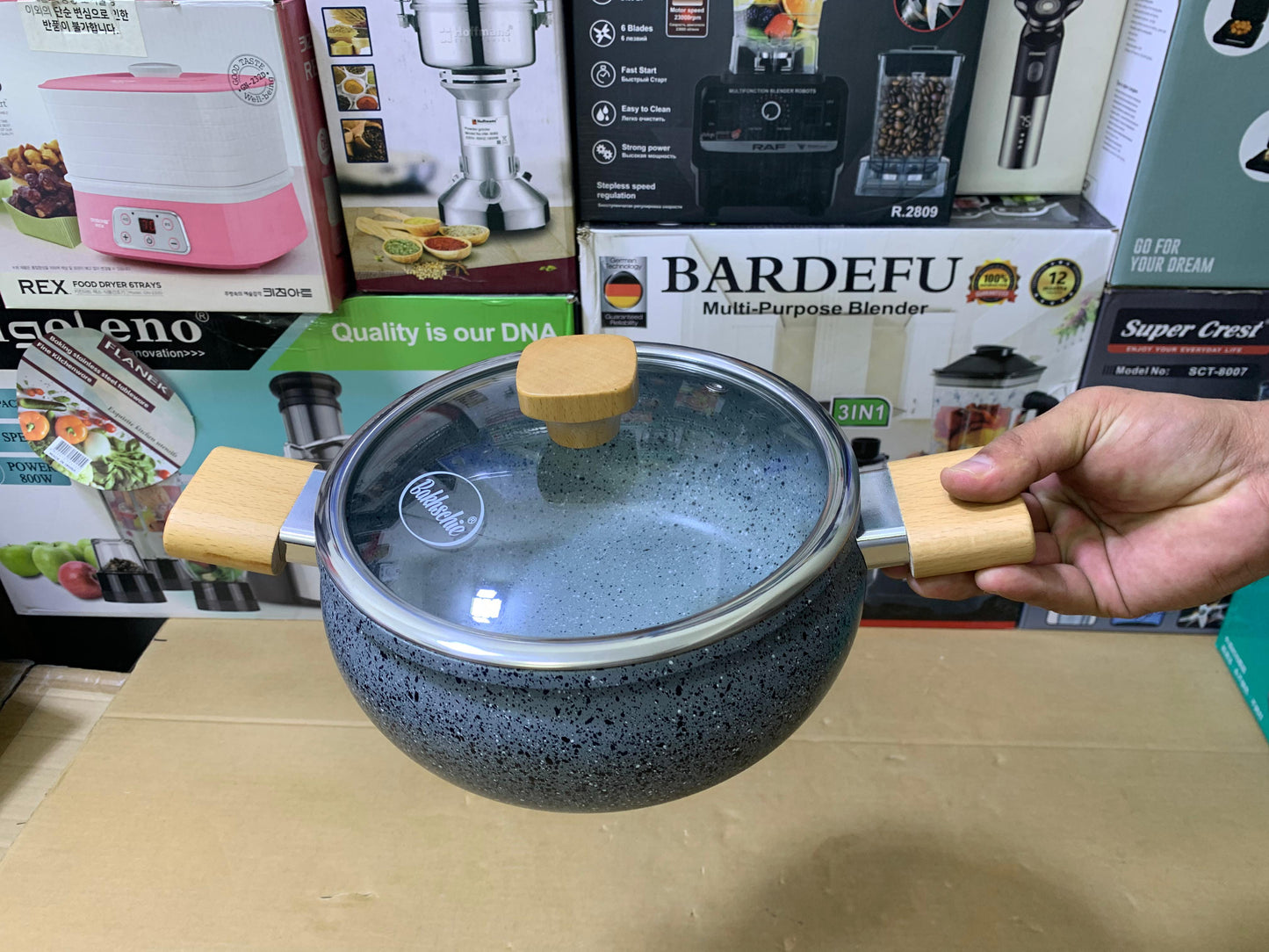 13 Pieces Bakhschie Brand cookware set-Mom's first choice