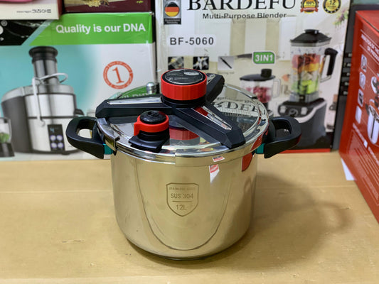 2 in 1 Pressure Cooker 12L