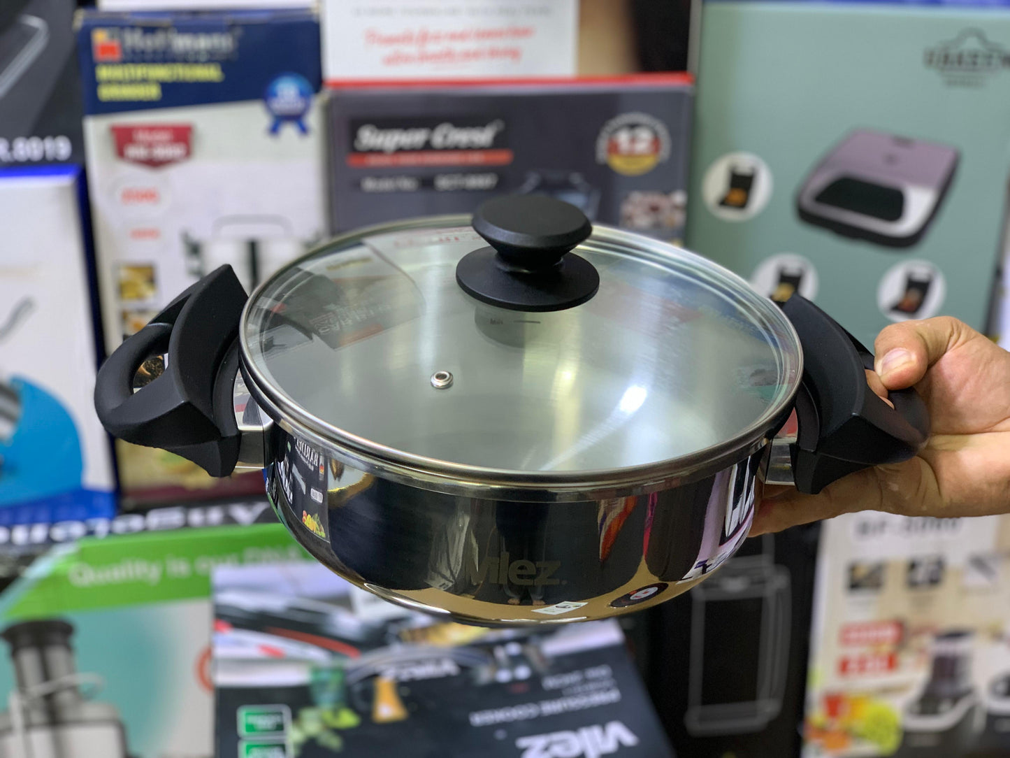 Vilez Pressure Cooker VC-3015 |Dia: 24 Cm