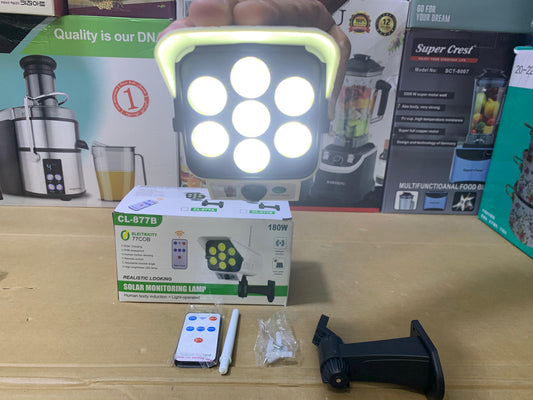 Solar Monitoring Lamp Human body induction + Light operated CL-877B