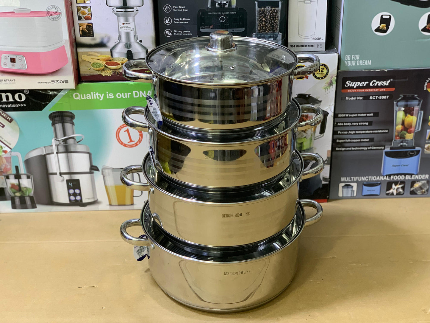 8PCS Cookware Set | 8 Pieces Stainless Steel Cookware Set