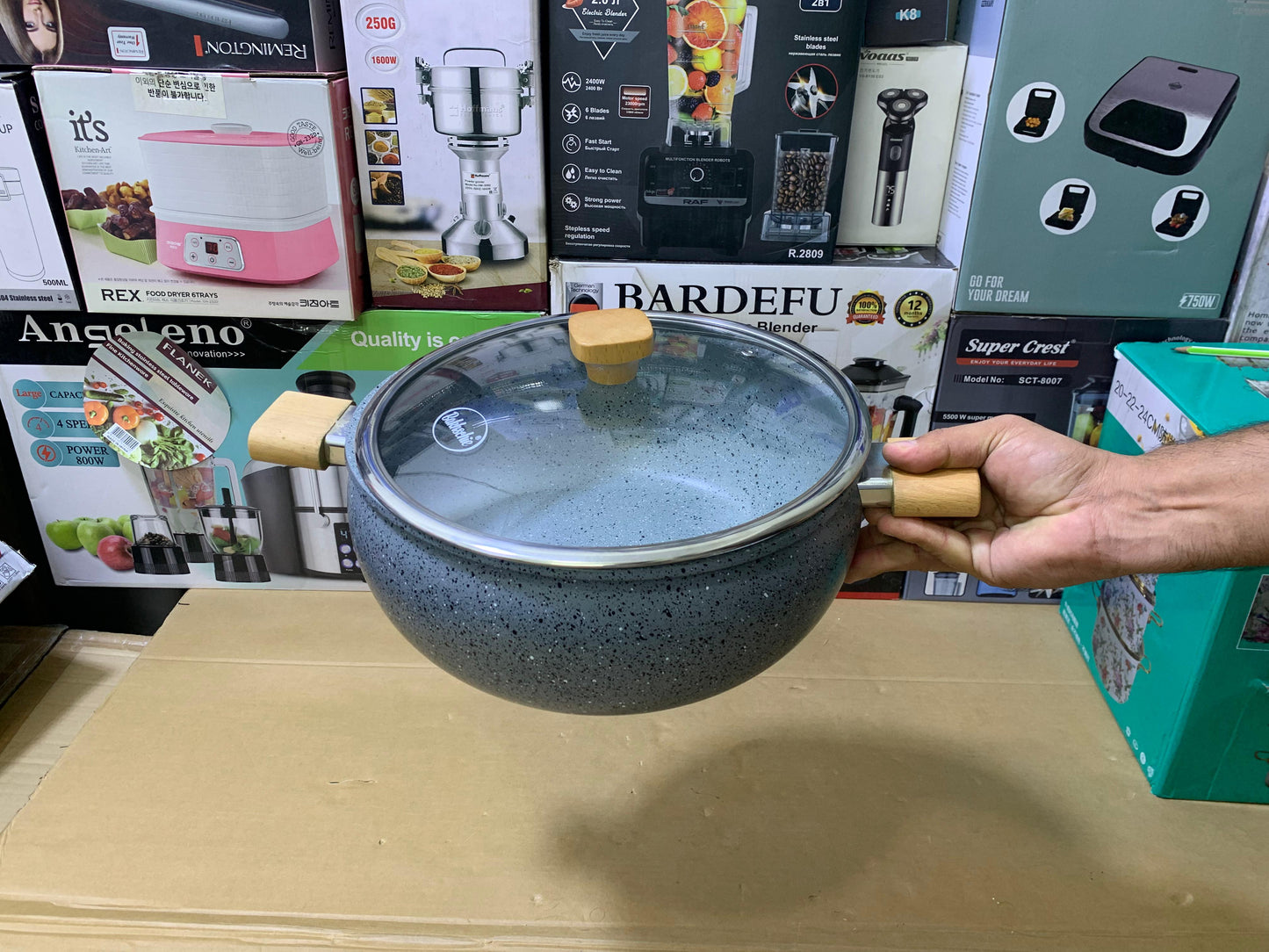 13 Pieces Bakhschie Brand cookware set-Mom's first choice