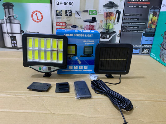 Solar Sensor Light with Solar Panel And Built in Battery